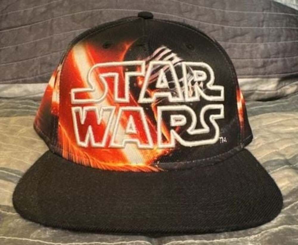 Star Wars The Force Awakens Kylo Ren Sublimated Snapback Hat Cap
